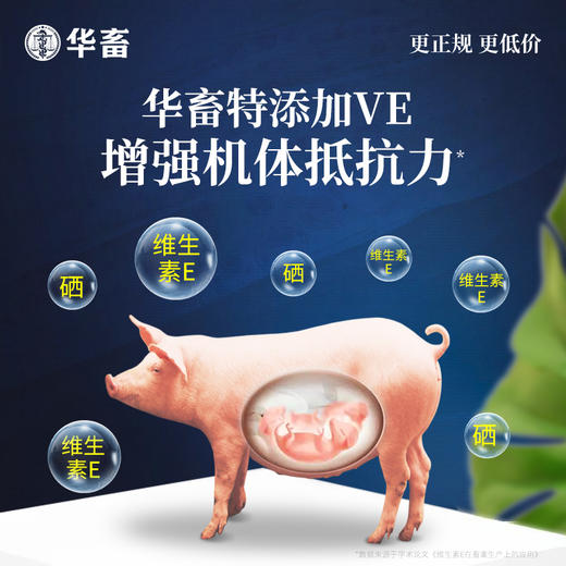 华畜兽用 酵母硒VE250g 维生素e饲料添加剂 特添加有机硒 提高发情率 增加产仔头数 商品图6