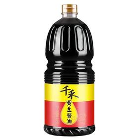 千禾酱油黄豆酱油桶装1.8L