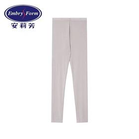 安莉芳秋冬新品薄款暖裤女士舒适修身中腰打底秋裤EL00470