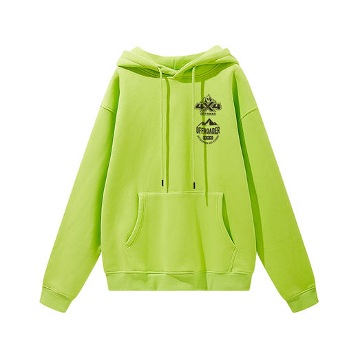 2022自由基地越野秋冬新品带帽抓绒套头卫衣队服定制简单款保暖衣 NMT-1907 商品图5