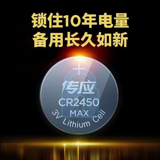 南孚3V锂电池CR2450纽扣电池3伏 商品图3