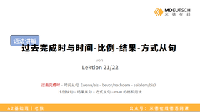【语法】过去完成时与时间-比例-结果-方式从句丨L20/21