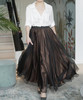CG｜Rebekah Tulle Skirt [黑 / 白] 商品缩略图4