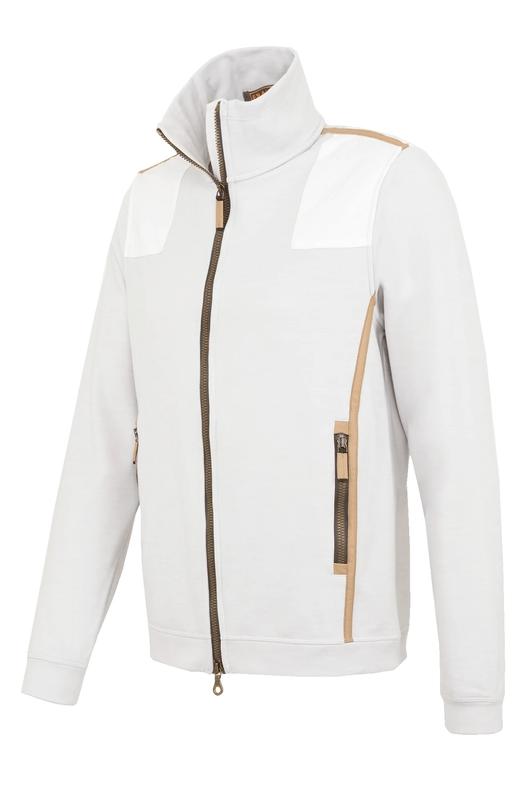 Frauenschuh - Barry - PSW - glacier/color - 男装 - 滑雪夹克 - 白色 商品图1