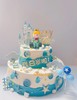 狮子家-宝贝生日双层6+10寸蛋糕 小王子造型 生日蛋糕 纪念日蛋糕 聚会 仪式感必备 健康甜品 商品缩略图0