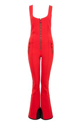 Frauenschuh - Davina - S - ruby - 女装 - 连体滑雪服 - 红色