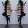 NYL3069 针织开衫外套女2022秋冬新款时尚洋气毛衣宽松胖mm减龄显瘦中长款 商品缩略图2