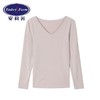 安莉芳薄款V领长袖打底秋衣舒适修身美体暖衣上装ED00234 商品缩略图1