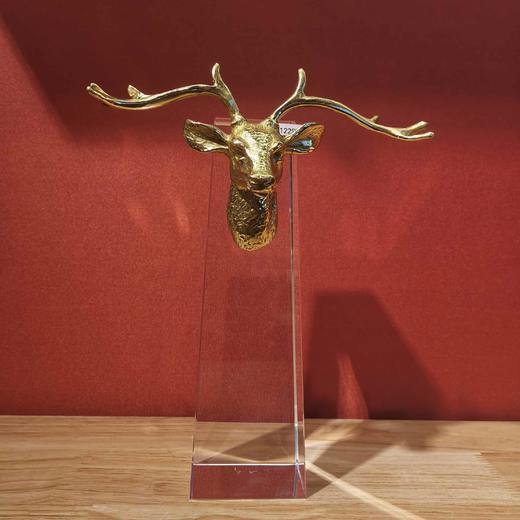 E-RX-RD1122SH  铜鹿头+水晶柱  低 商品图0