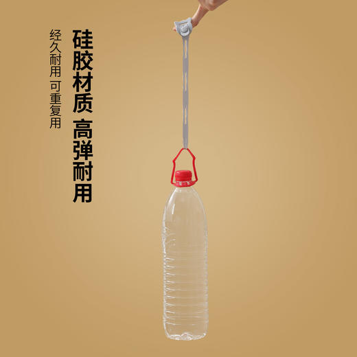 FaSoLa扎带多用途自锁式硅胶扎带数据线魔术贴扎线带电线捆绑固定 商品图1