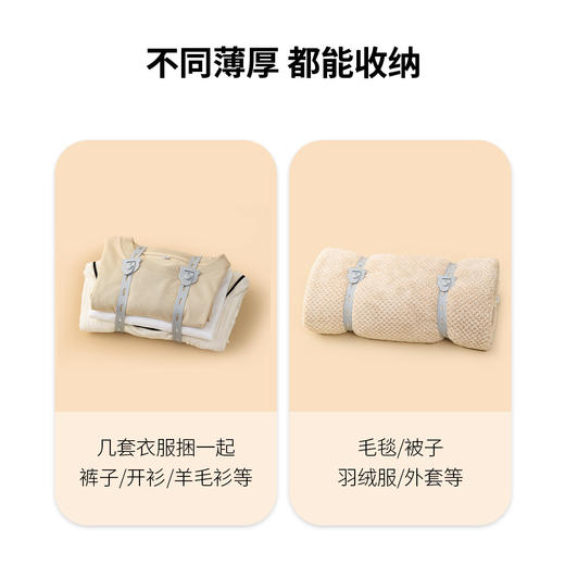 FaSoLa扎带多用途自锁式硅胶扎带数据线魔术贴扎线带电线捆绑固定 商品图2