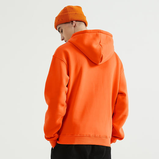 2022自由基地越野秋冬新品带帽抓绒套头卫衣队服定制简单款保暖衣 NMT-1907 商品图1