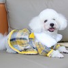 宠物格子裙 夹棉秋冬小型犬狗狗衣服批发 商品缩略图7