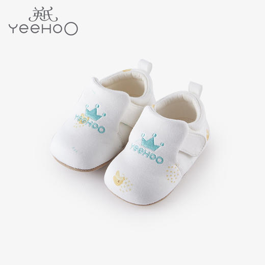 英氏22春秋新款婴儿学步鞋宝宝软底休闲防滑步前鞋YFXKJ12001A 商品图0