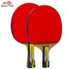 双鱼乒乓球拍单拍6A+E直拍短柄6A+C横拍长柄新六星单拍乒乓球拍7层底板1支 商品缩略图9