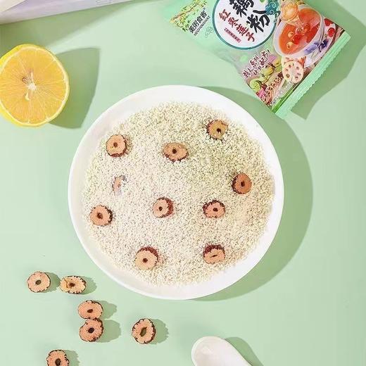 美粥食客藕粉袋装 500g 红枣莲子味 商品图2