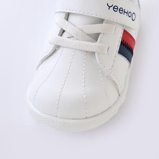 英氏婴儿软底学步鞋秋冬新品宝宝小白鞋休闲运动童鞋YFXHJ32183A 商品图1
