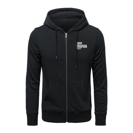 自由基地秋冬新款男女毛圈带帽拉链越野卫衣团队队服个性设计图案 NMT-1909 商品图4