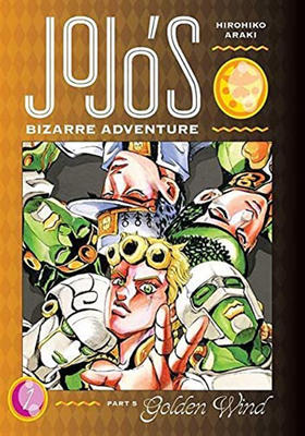 JOJO的奇妙冒险第5部黄金之风第1卷英文原版JoJo's Bizarre Adventure