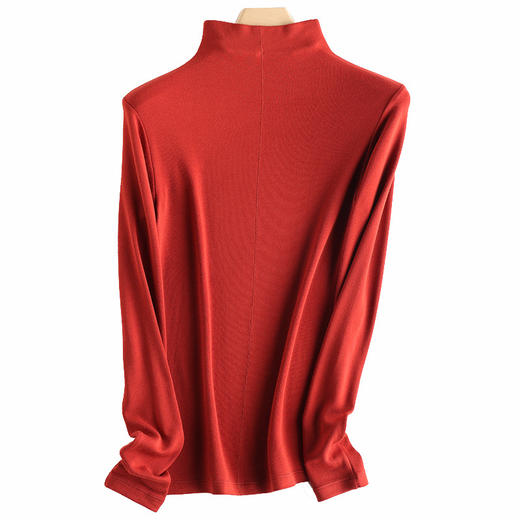 福利款丨黑科技多色羊绒蛋白精华羊毛美雅碧发热免烫显瘦打底长袖女打底衫 商品图3