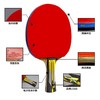 双鱼乒乓球拍单拍6A+E直拍短柄6A+C横拍长柄新六星单拍乒乓球拍7层底板1支 商品缩略图6