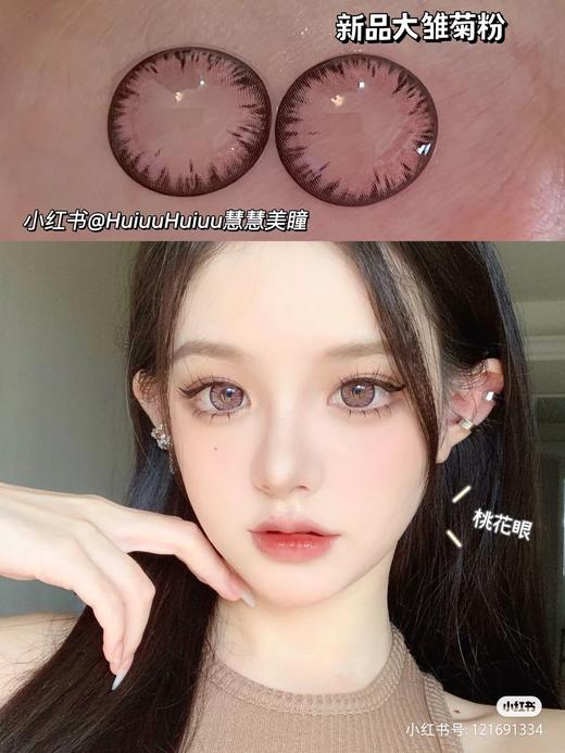 【大直径】大雏菊粉-14.5mm【年抛0-1000度 含525/575】 商品图0