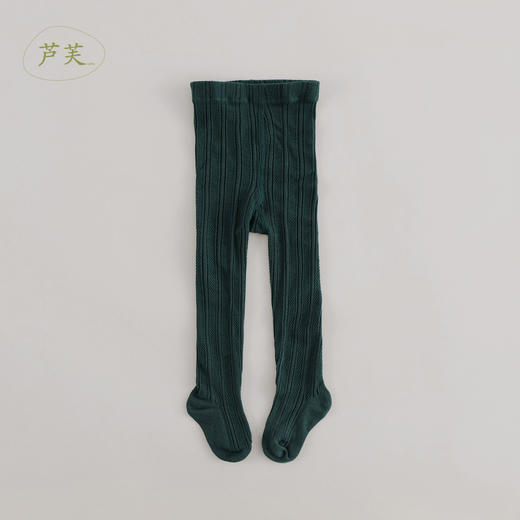 【马克珍妮 芦芙】新款秋装 女童抗起球提花针织打底裤221812 商品图4