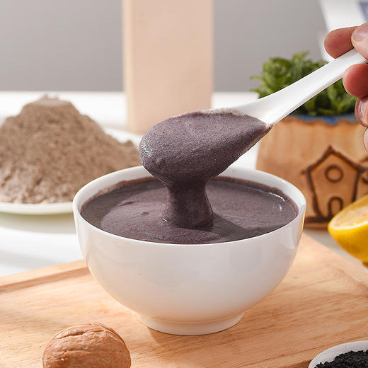 美粥食客黑芝麻糊袋装 500g手磨醇香味 商品图4