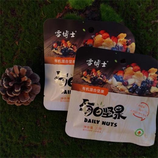 有机每日坚果  雪博士  有机山核桃仁 有机松籽仁 有机榛子仁 有机蓝莓干 有机蔓越莓干支持自提 商品图2