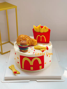 狮子家-麦当劳集合！宝贝最爱！生日蛋糕 纪念日蛋糕 聚会 仪式感必备 健康甜品