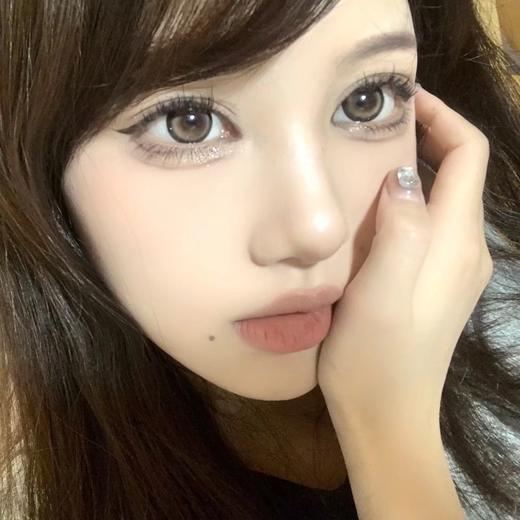 sntty 美瞳月抛 泡泡果棕 直径14.5mm着色13.7mm 商品图2