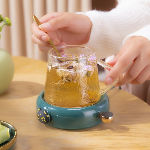 大英博物馆盖亚·安德森猫和她的朋友们系列巴斯特萌猫加热杯垫 商品图2