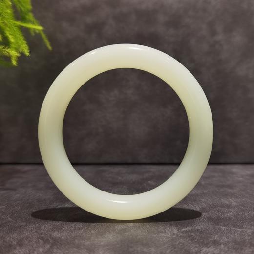 【御珠宫坊·传承系列】羊脂白玉手镯55.6mm 商品图1