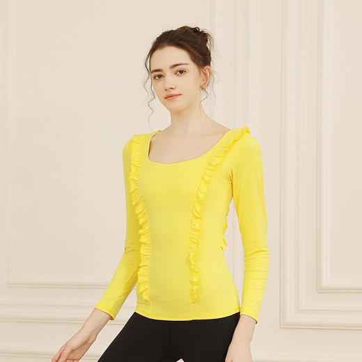 LUM39876露檬新款瑜伽长袖 商品图2