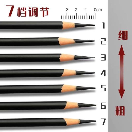 得力素描专用削笔器美术生专业手动卷笔刀炭笔旋笔刀学生用转笔刀手摇刨笔机钻笔绞笔铅笔刀笔刨车笔自动速写 商品图3