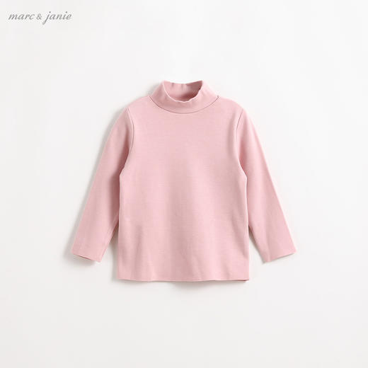 马克珍妮新款秋装 男女童德绒发热保暖内衣 宝宝秋衣210890 商品图1
