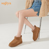 【春节不打烊】Safiya/索菲娅 冬季低帮加绒雪地靴2022冬季新款女羊毛保暖防滑短靴女 SF2411A096 商品缩略图9