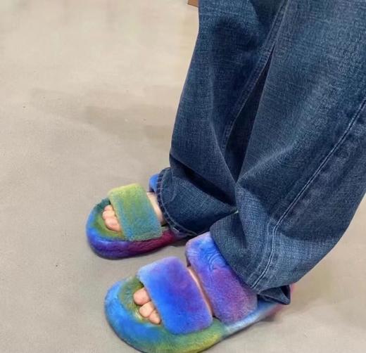 【女款】河南桑坡雪地靴 凯旋拖鞋羊皮毛一体  35-40码 商品图3