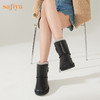 【春节不打烊】Safiya/索菲娅 保暖羊毛雪地靴2022冬季新款防水防滑防寒魔术贴靴子女 SF2411A074 商品缩略图10