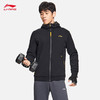 李宁（LI-NING） 李宁外套男2022秋冬新品健身系列加绒保暖防泼水连帽开衫AWDSA61 商品缩略图9