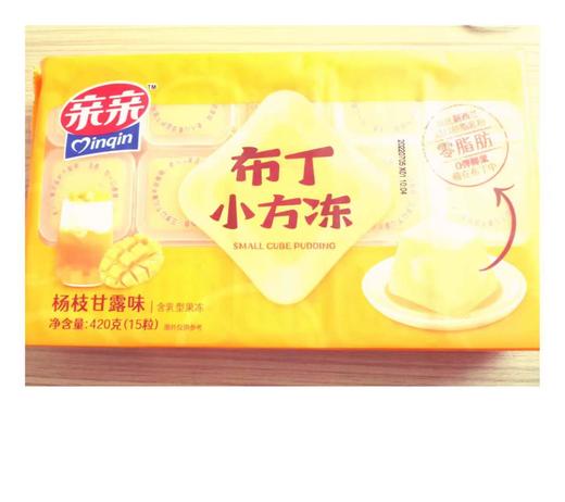 亲亲布丁小方冻袋装 420g杨枝甘露味 商品图0