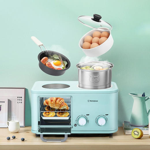 【分仓直发包邮】西屋Westinghouse-多功能早餐机WZC-041 商品图0
