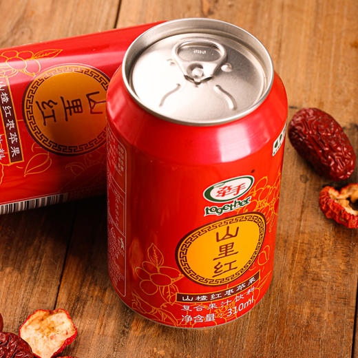 牵手山里红饮料复合果汁饮料310ml 山楂+红枣+苹果汁 商品图2