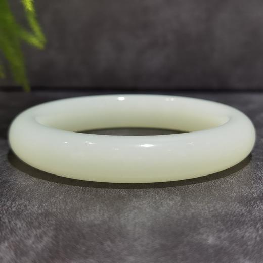 【御珠宫坊·传承系列】羊脂白玉手镯55.6mm 商品图6
