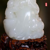 和田玉（羊脂玉）籽料摆件--母子情深 376g 商品缩略图5