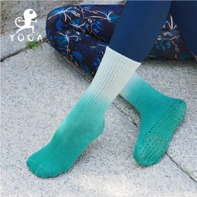 壁虎瑜伽【2210WZ193】扎染中通防滑瑜伽袜【5天发货】
