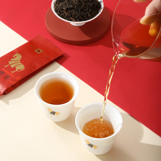八马茶叶 广西梧州六堡茶黑茶散茶窑藏2015年原料罐装192g 商品图3