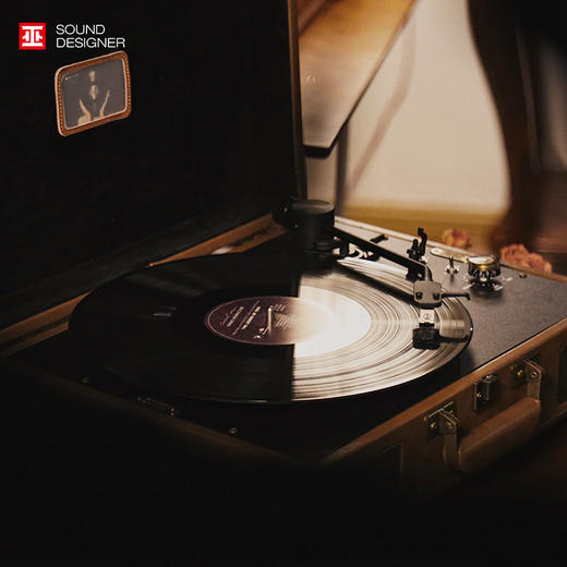 巫. LP黑胶唱机 手提皮箱便携式留声机 商品图4