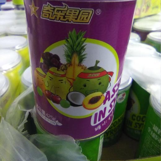 奇乐果园水果罐头  罐装 425g 什锦罐头 商品图0