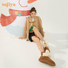 【春节不打烊】Safiya/索菲娅 冬季棉靴甜美毛绒兔耳朵2022冬季新款保暖羊毛雪地靴女 SF2411A092 商品缩略图4